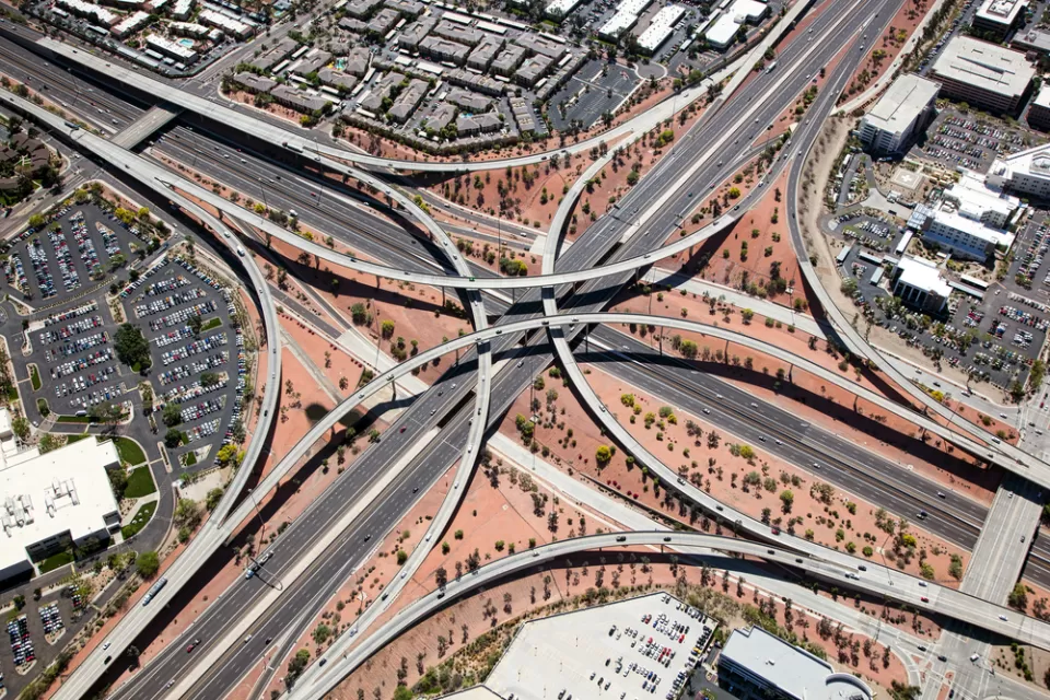 Phoenix Freeway Interchange